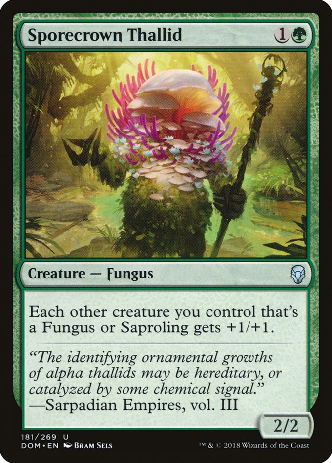 Sporecrown Thallid [Dominaria] | Game Master's Emporium (The New GME)