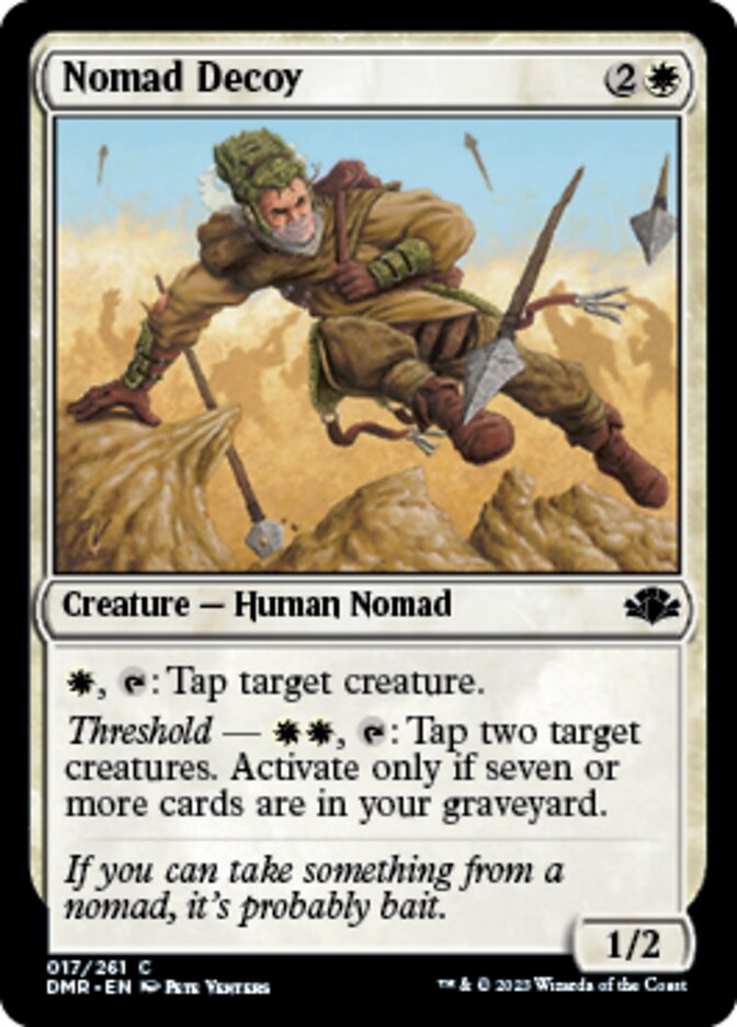 Nomad Decoy [Dominaria Remastered] | Game Master's Emporium (The New GME)