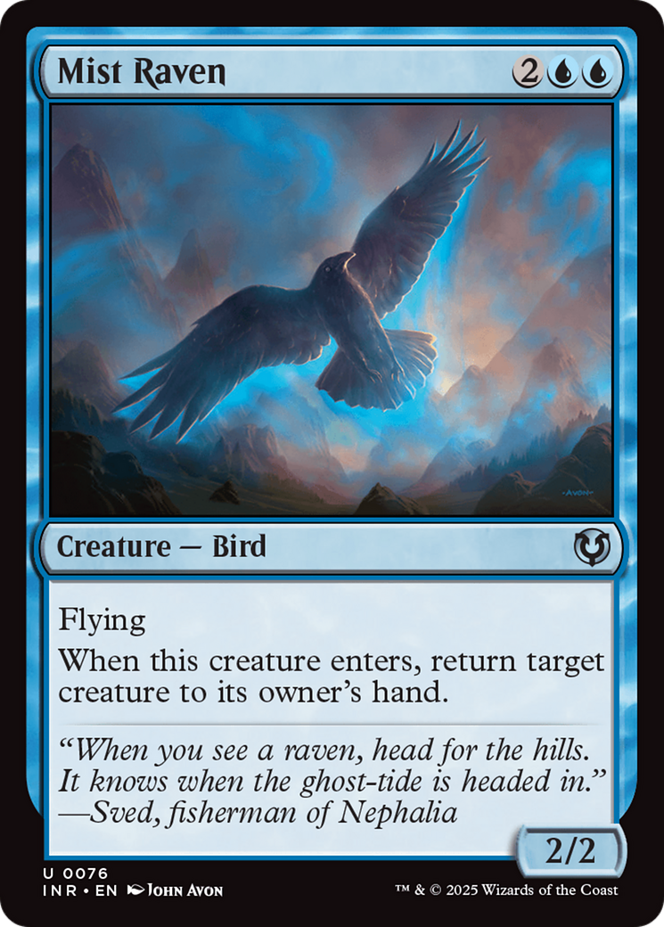 Mist Raven [Innistrad Remastered] | Game Master's Emporium (The New GME)