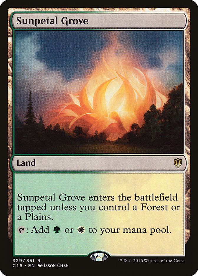 Sunpetal Grove [Commander 2016] | Game Master's Emporium (The New GME)