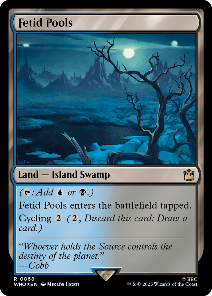 Fetid Pools (Surge Foil) [Doctor Who] | Game Master's Emporium (The New GME)