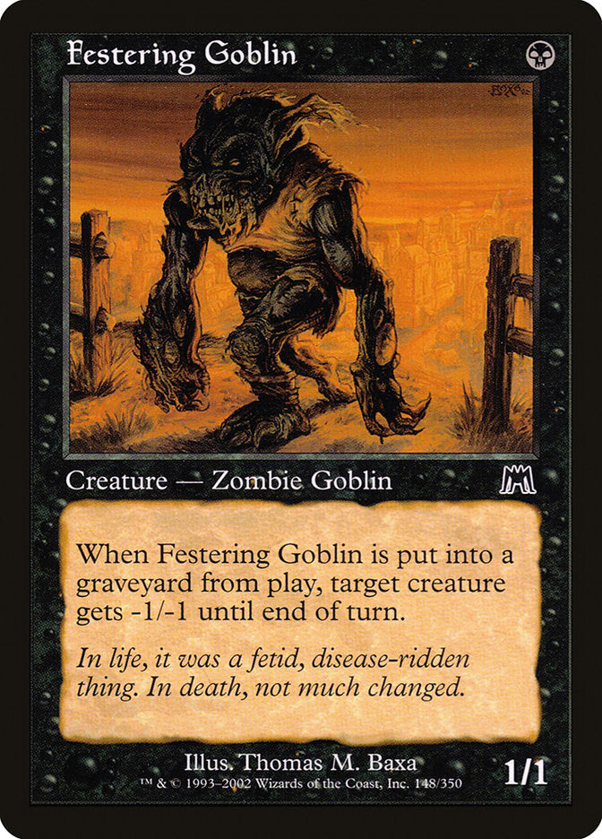 Festering Goblin [Onslaught] | Game Master's Emporium (The New GME)