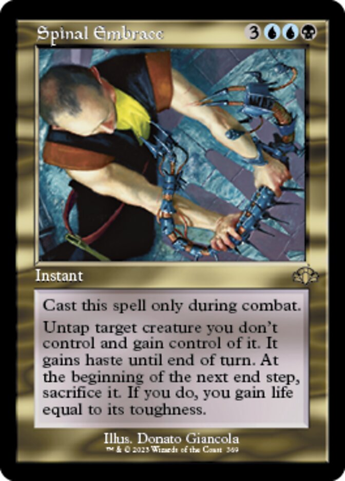 Spinal Embrace (Retro) [Dominaria Remastered] | Game Master's Emporium (The New GME)