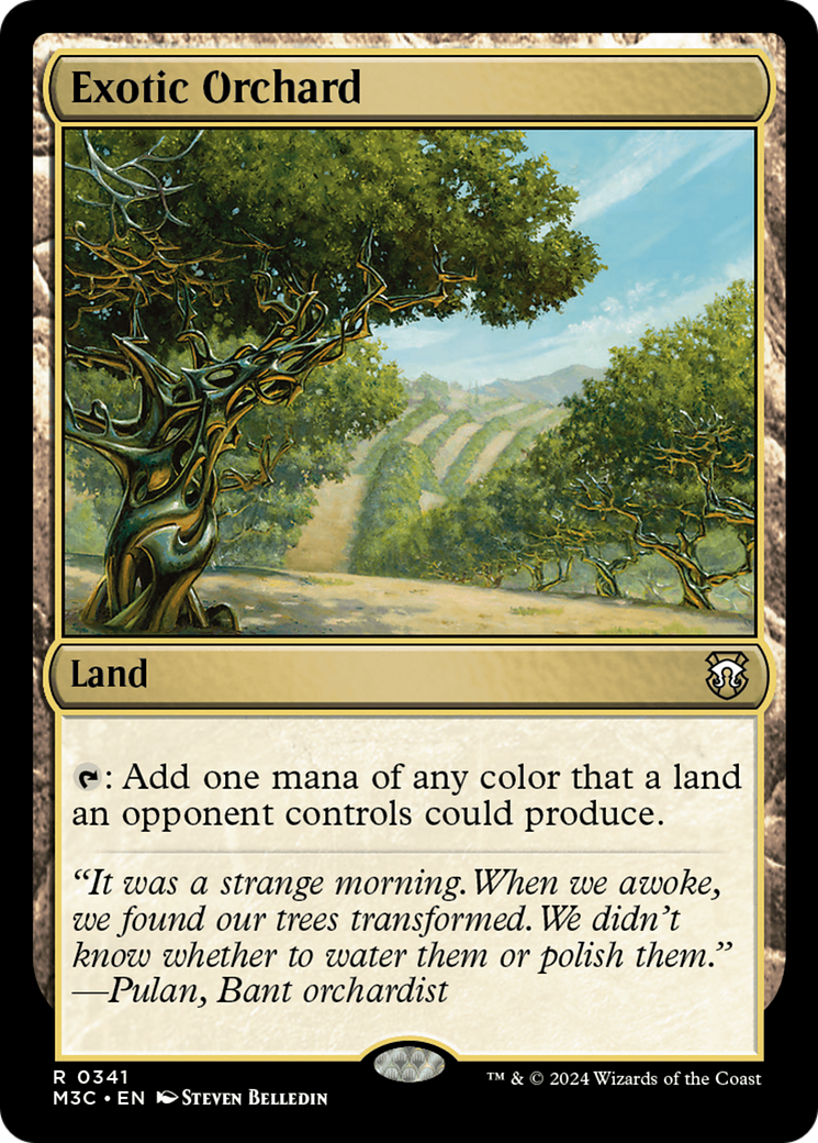 Exotic Orchard (Ripple Foil) [Modern Horizons 3 Commander] | Game Master's Emporium (The New GME)