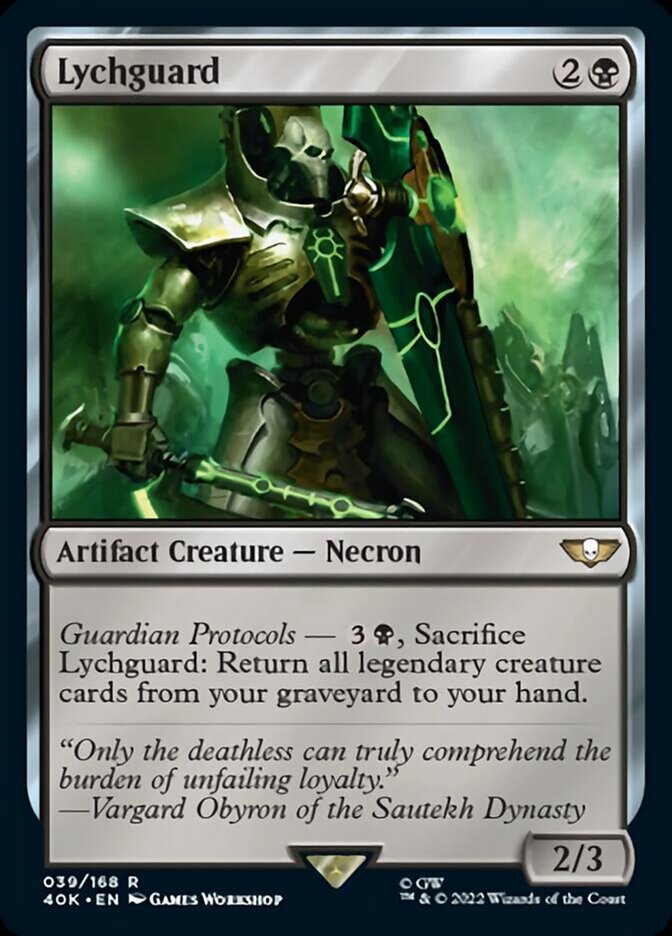 Lychguard (Surge Foil) [Warhammer 40,000] | Game Master's Emporium (The New GME)