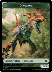 Gnome // Dinosaur (0010) Double-Sided Token [The Lost Caverns of Ixalan Tokens] | Game Master's Emporium (The New GME)