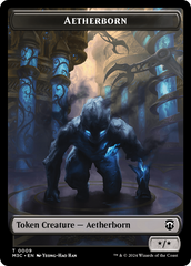 Aetherborn // Servo Double-Sided Token [Modern Horizons 3 Commander Tokens] | Game Master's Emporium (The New GME)
