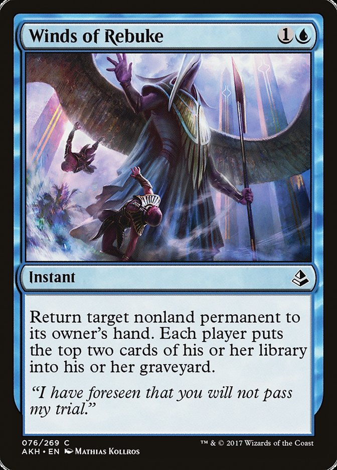 Winds of Rebuke [Amonkhet] | Game Master's Emporium (The New GME)