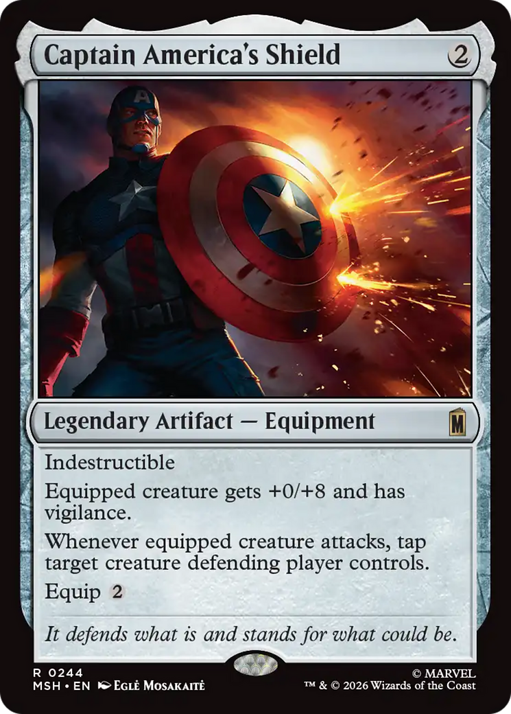 Captain America's Shield [Marvel Super Heroes] | Game Master's Emporium (The New GME)