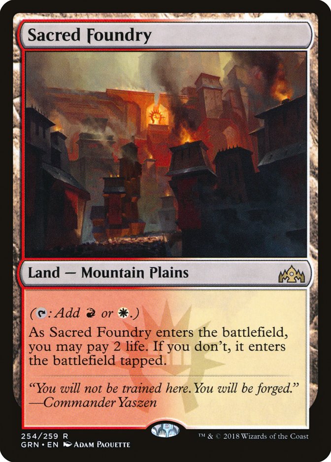 Sacred Foundry [Guilds of Ravnica] | Game Master's Emporium (The New GME)
