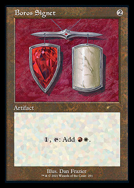 Boros Signet (Retro) [Secret Lair Drop Series] | Game Master's Emporium (The New GME)