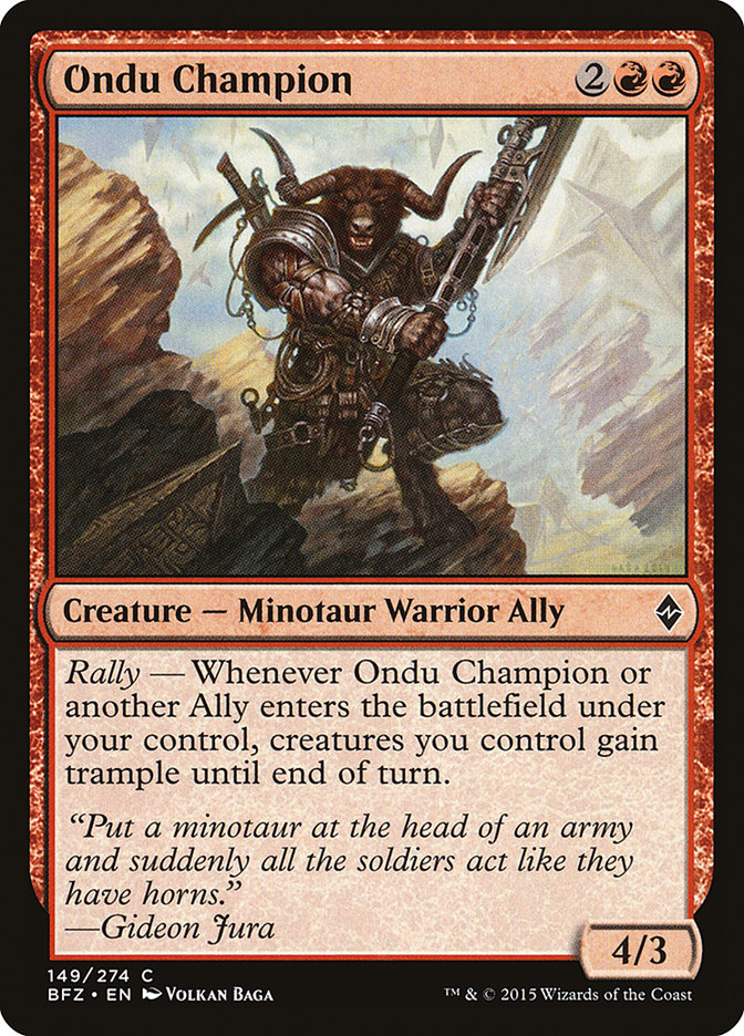 Ondu Champion [Battle for Zendikar] | Game Master's Emporium (The New GME)