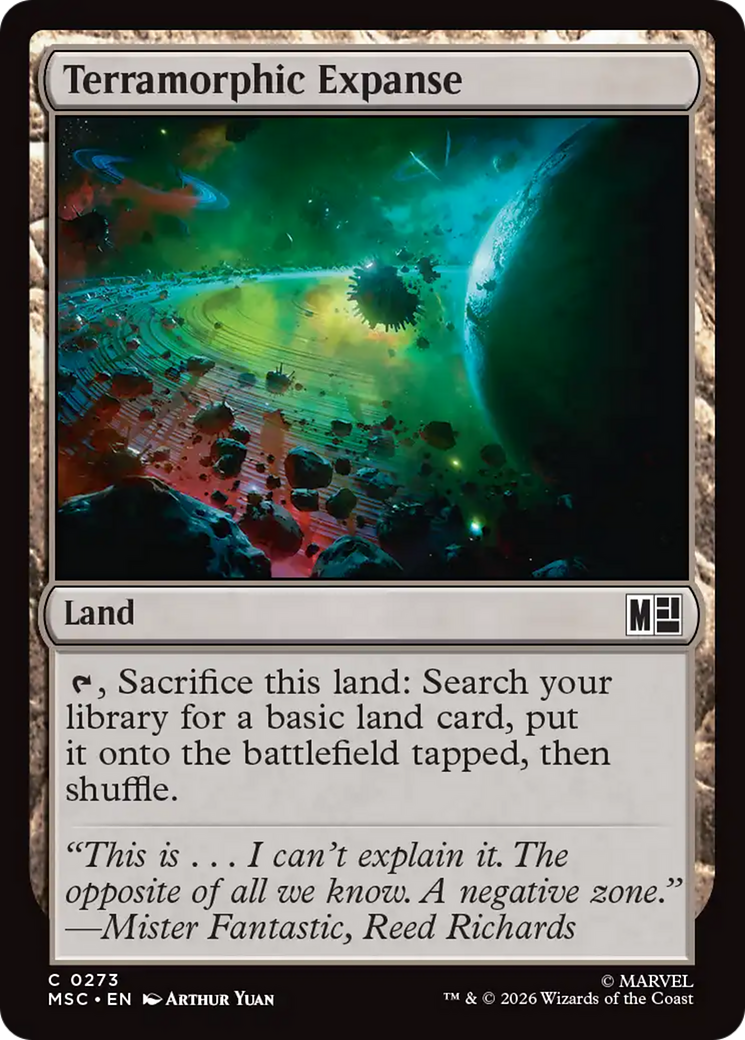 Terramorphic Expanse (0273) [Marvel Super Heroes Commander] | Game Master's Emporium (The New GME)