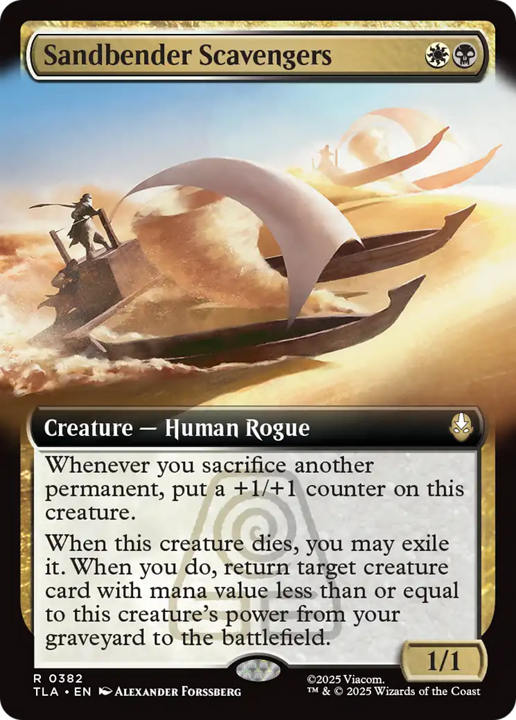 Sandbender Scavengers (Extended Art) [Avatar: The Last Airbender] | Game Master's Emporium (The New GME)