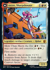 Arcee, Sharpshooter // Arcee, Acrobatic Coupe [Transformers] | Game Master's Emporium (The New GME)