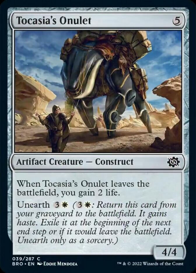 Tocasia's Onulet [The Brothers' War] | Game Master's Emporium (The New GME)
