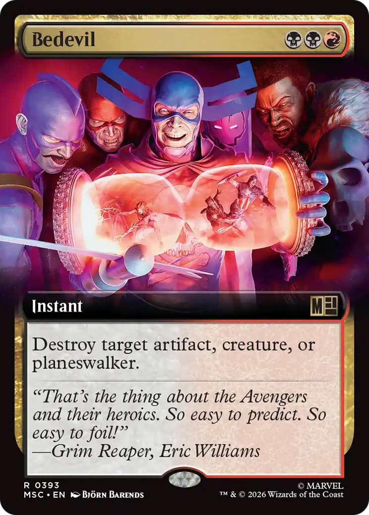 Bedevil (Extended Art) [Marvel Super Heroes Commander] | Game Master's Emporium (The New GME)