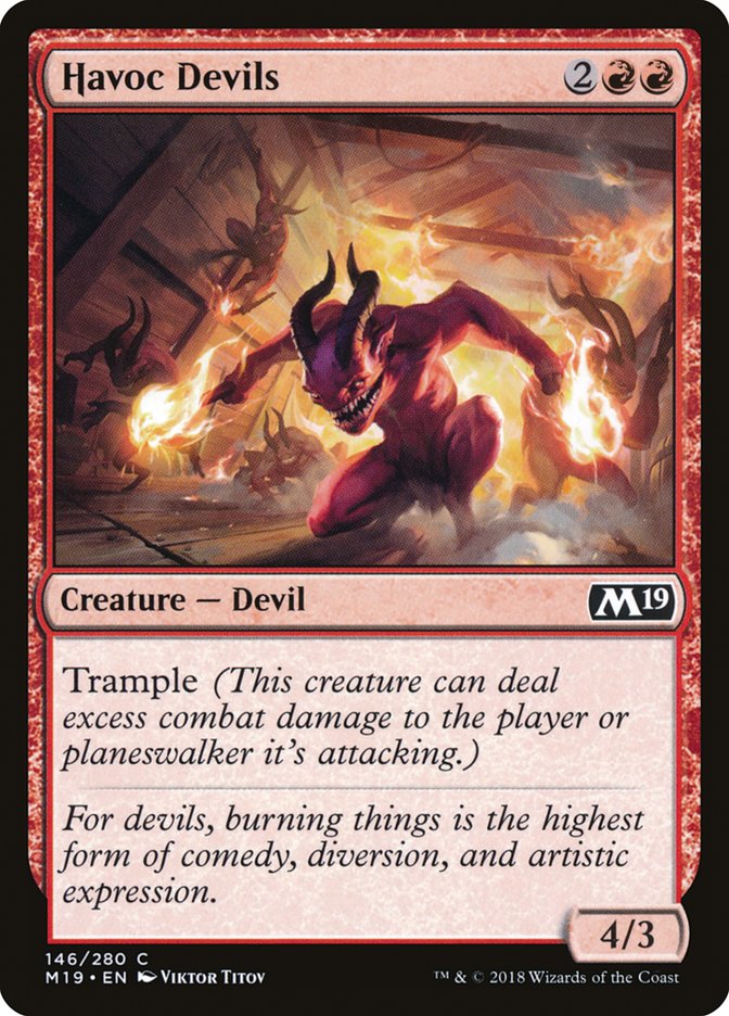 Havoc Devils [Core Set 2019] | Game Master's Emporium (The New GME)