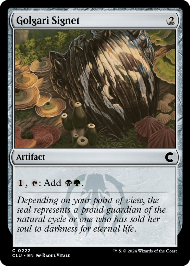 Golgari Signet [Ravnica: Clue Edition] | Game Master's Emporium (The New GME)