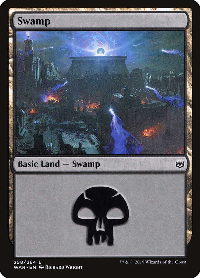Swamp (258) [War of the Spark] | Game Master's Emporium (The New GME)