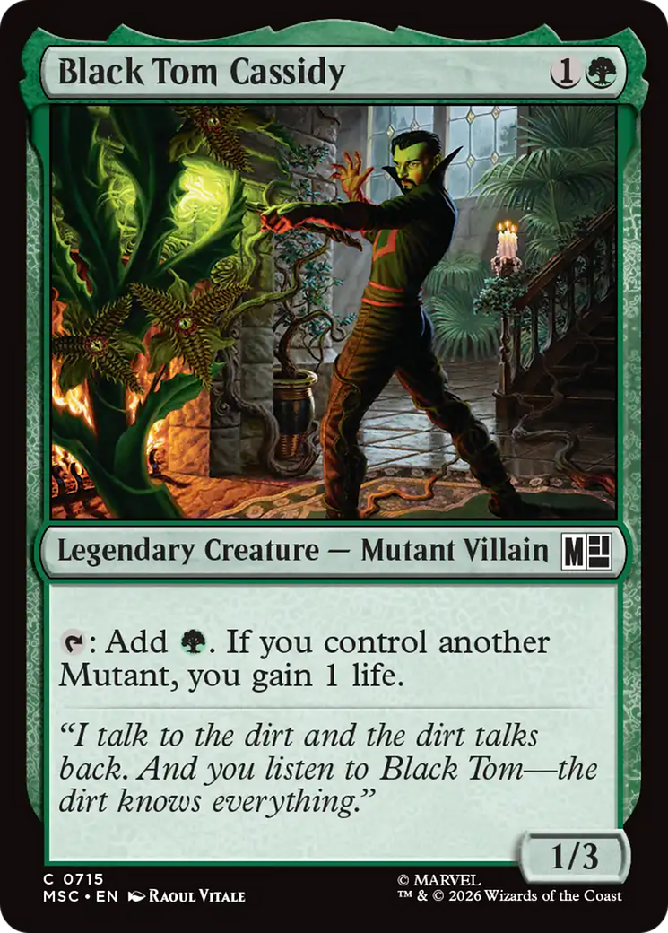 Black Tom Cassidy [Marvel Super Heroes Commander] | Game Master's Emporium (The New GME)