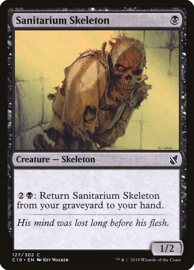 Sanitarium Skeleton [Commander 2019] | Game Master's Emporium (The New GME)