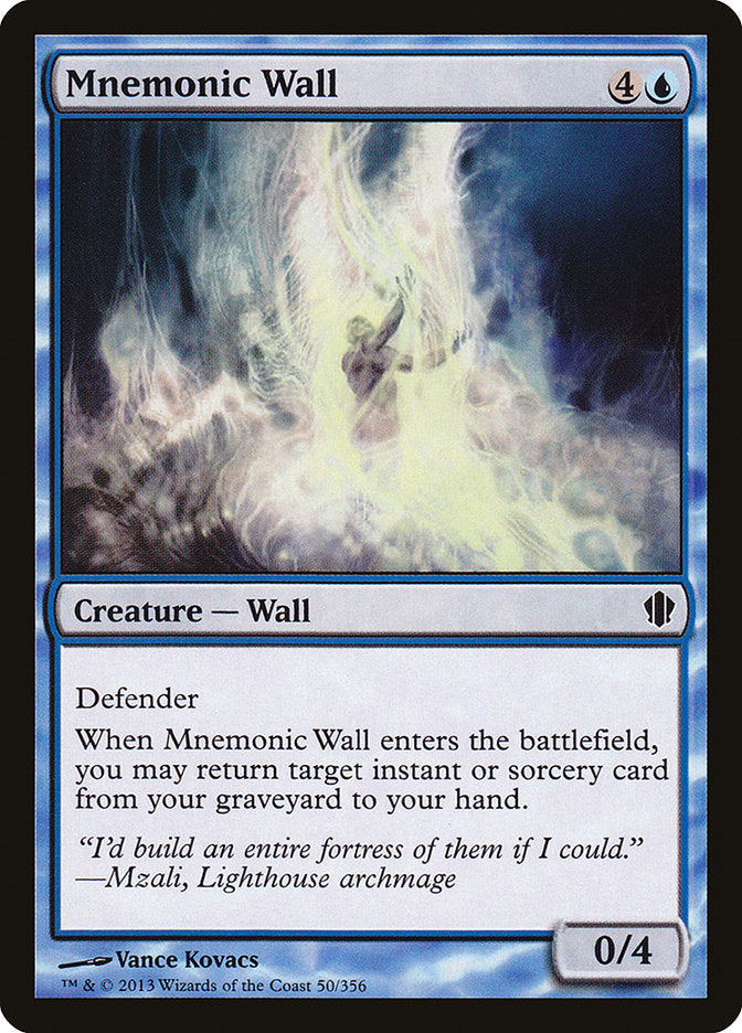 Mnemonic Wall [Commander 2013] | Game Master's Emporium (The New GME)