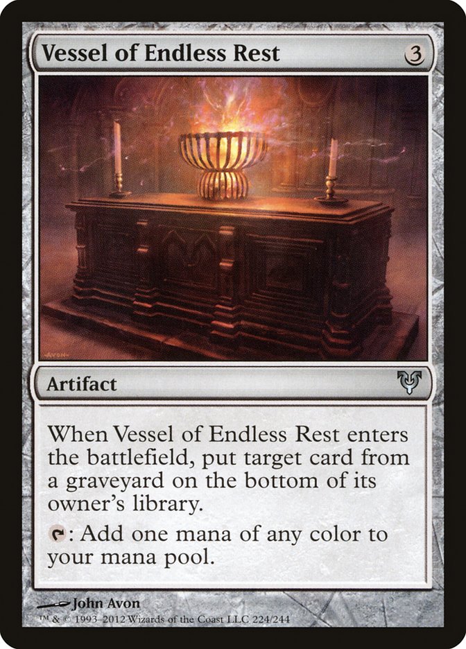 Vessel of Endless Rest [Avacyn Restored] | Game Master's Emporium (The New GME)