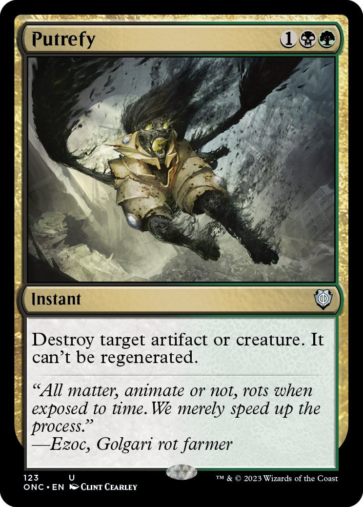 Putrefy [Phyrexia: All Will Be One Commander] | Game Master's Emporium (The New GME)