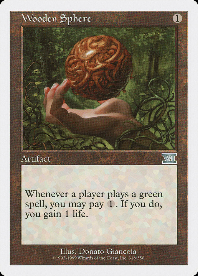 Wooden Sphere [Classic Sixth Edition] | Game Master's Emporium (The New GME)