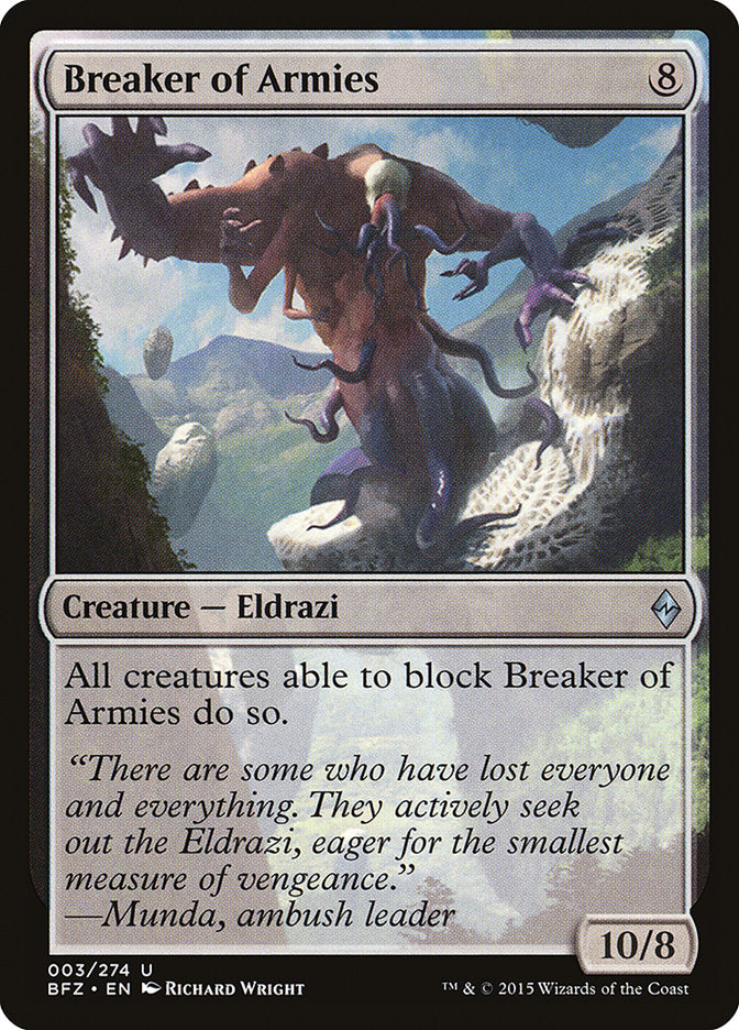 Breaker of Armies [Battle for Zendikar] | Game Master's Emporium (The New GME)