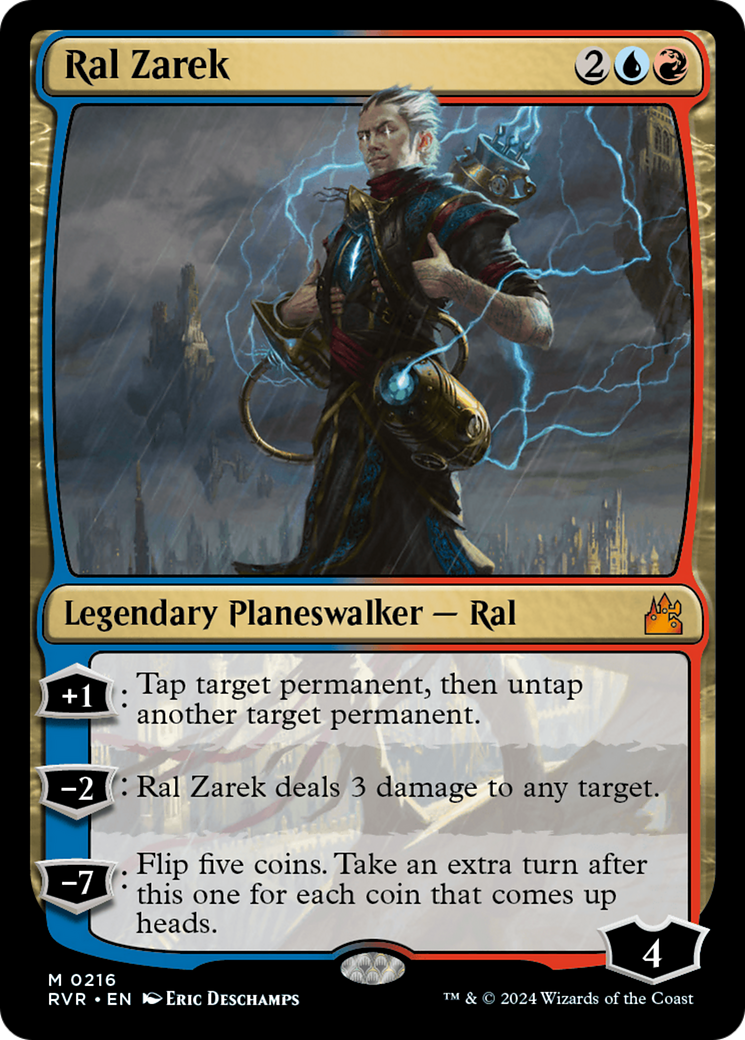 Ral Zarek [Ravnica Remastered] | Game Master's Emporium (The New GME)