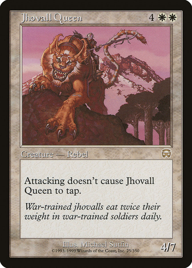 Jhovall Queen [Mercadian Masques] | Game Master's Emporium (The New GME)