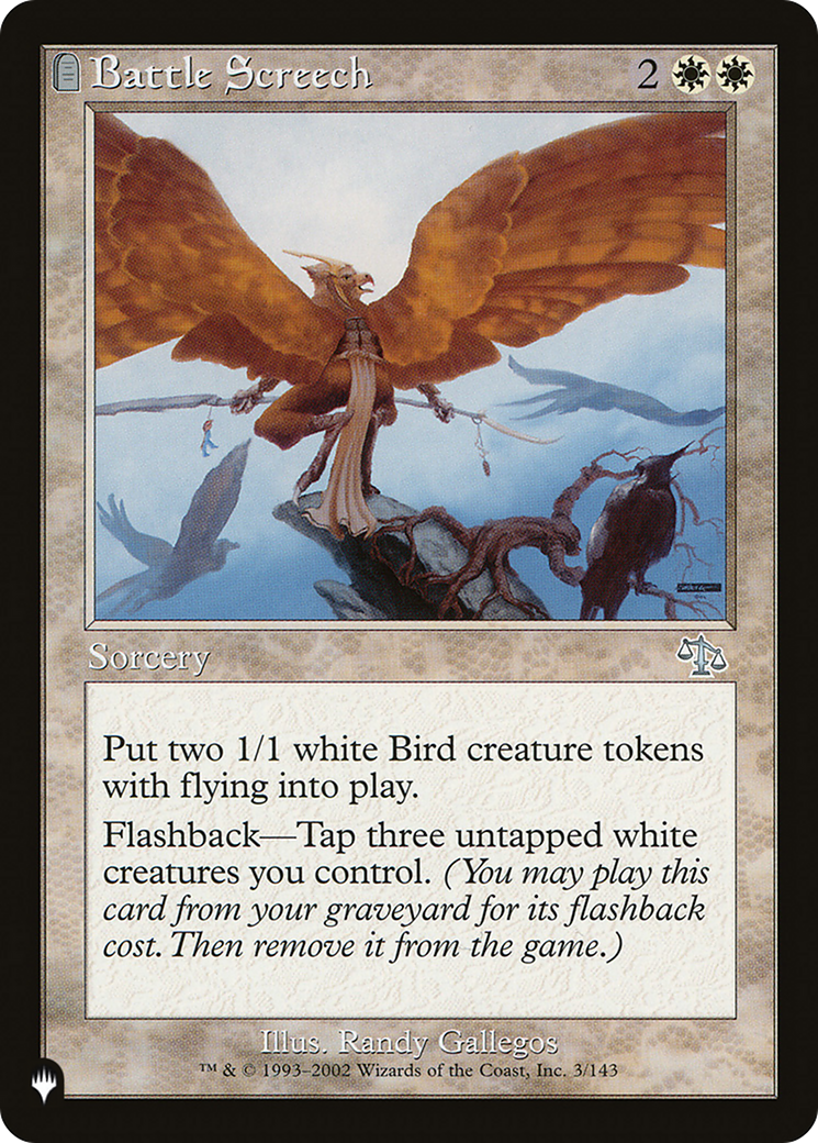 Battle Screech [The List] | Game Master's Emporium (The New GME)