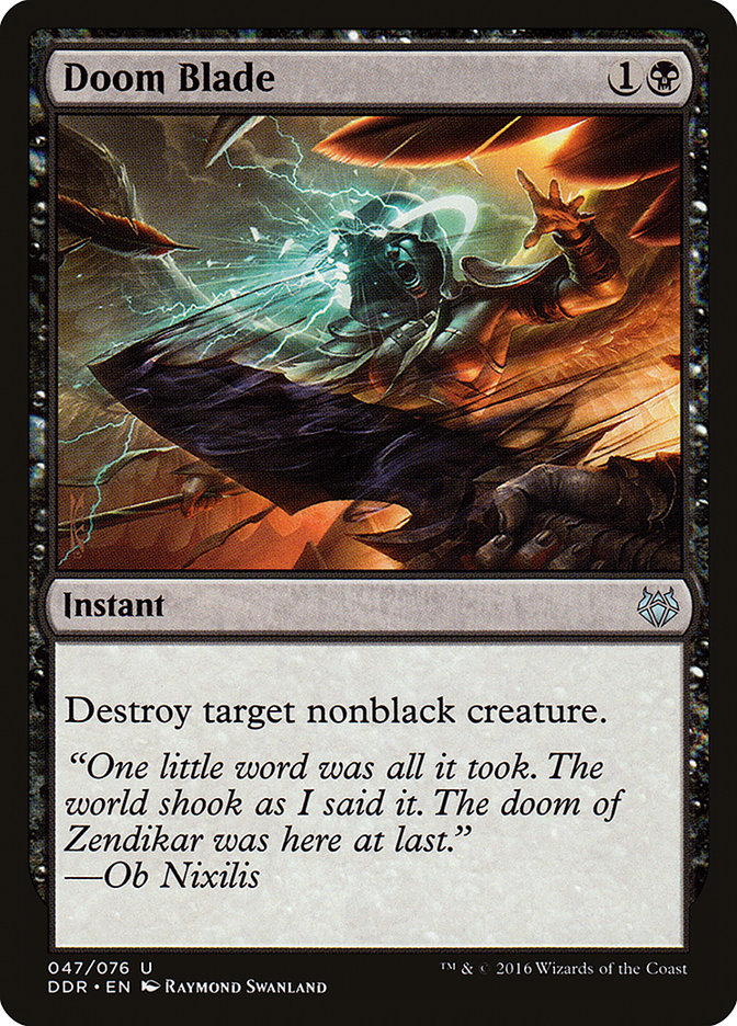 Doom Blade [Duel Decks: Nissa vs. Ob Nixilis] | Game Master's Emporium (The New GME)
