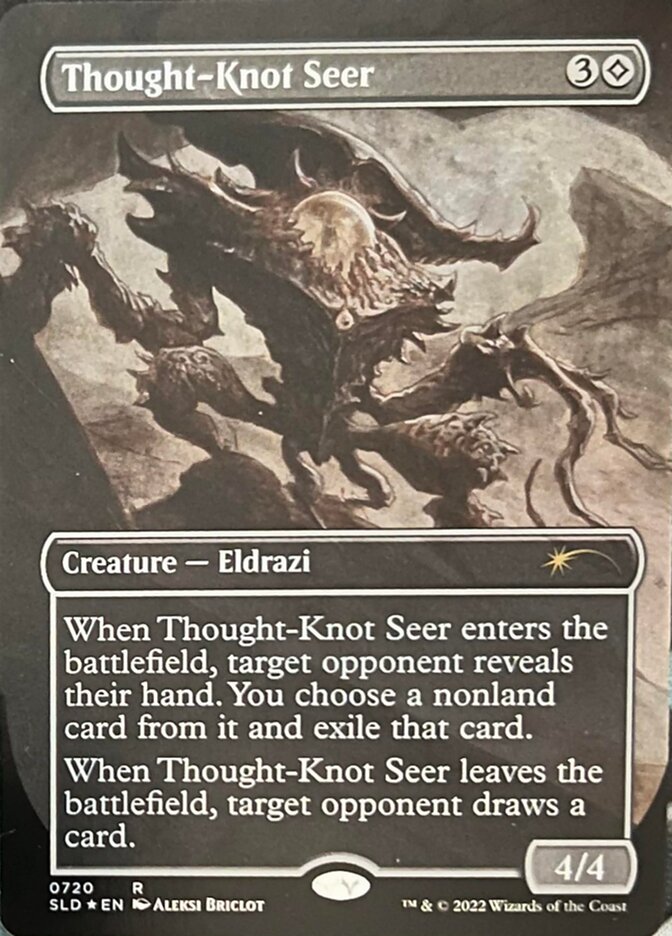 Thought-Knot Seer (720) (Borderless) [Secret Lair Drop Promos] | Game Master's Emporium (The New GME)