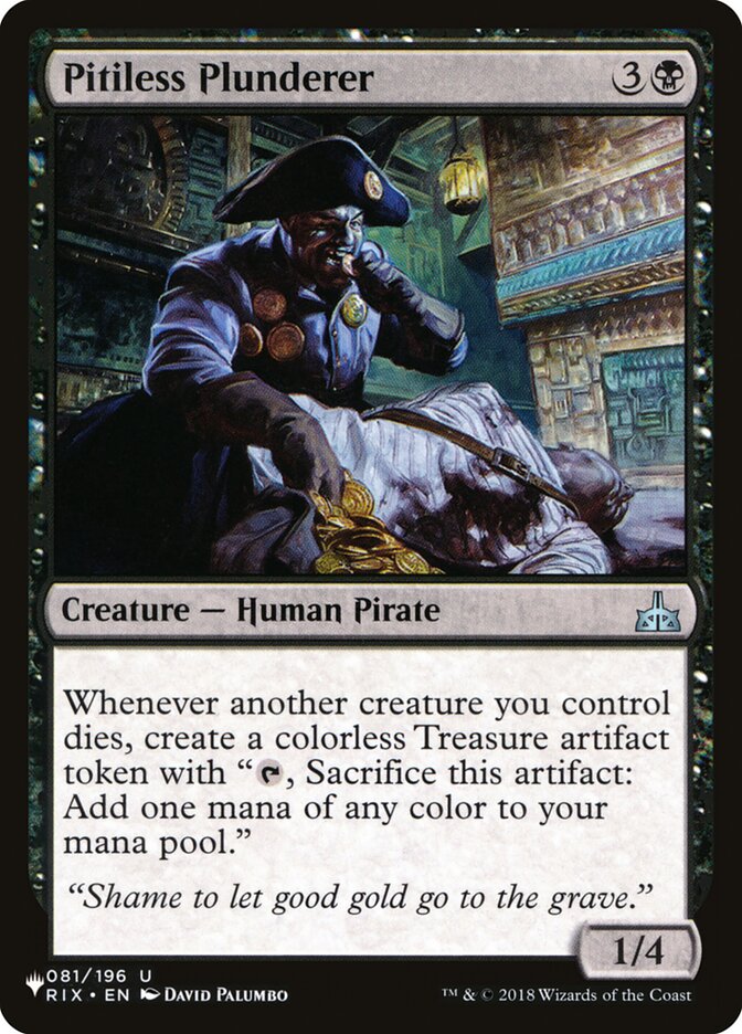Pitiless Plunderer [The List] | Game Master's Emporium (The New GME)