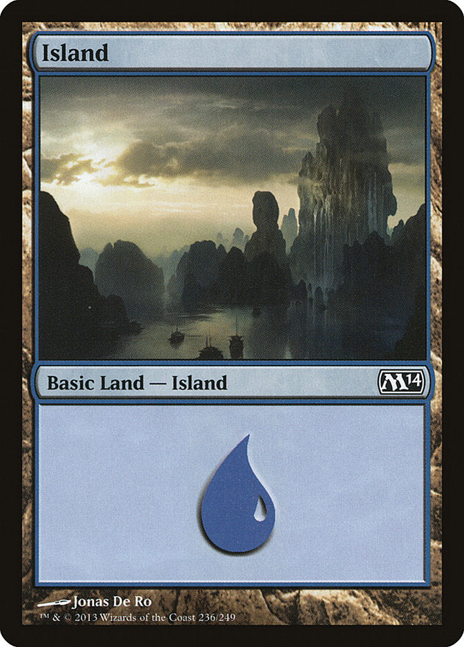 Island (236) [Magic 2014] | Game Master's Emporium (The New GME)