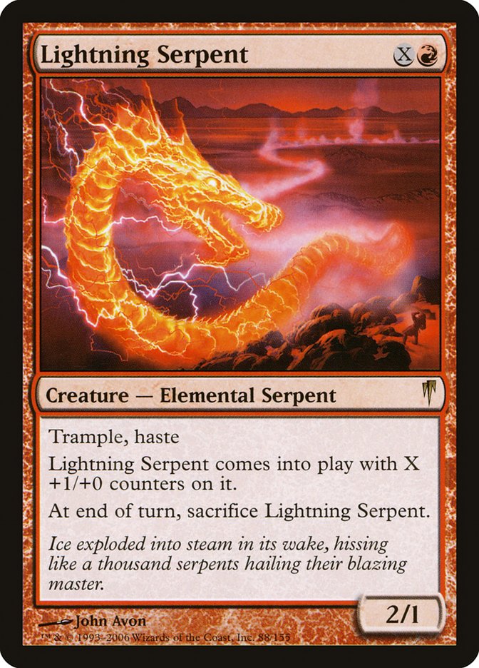 Lightning Serpent [Coldsnap] | Game Master's Emporium (The New GME)