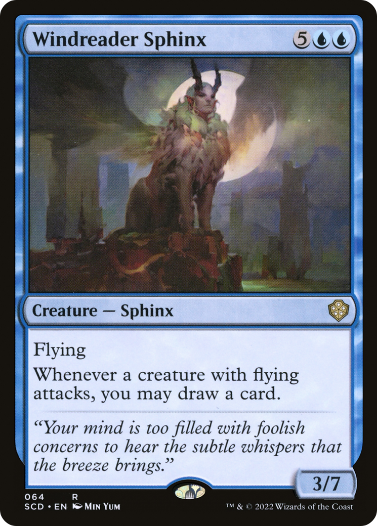 Windreader Sphinx [Starter Commander Decks] | Game Master's Emporium (The New GME)