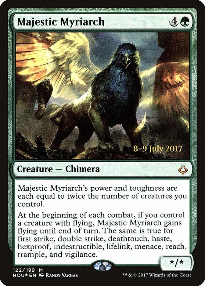 Majestic Myriarch [Hour of Devastation Prerelease Promos] | Game Master's Emporium (The New GME)