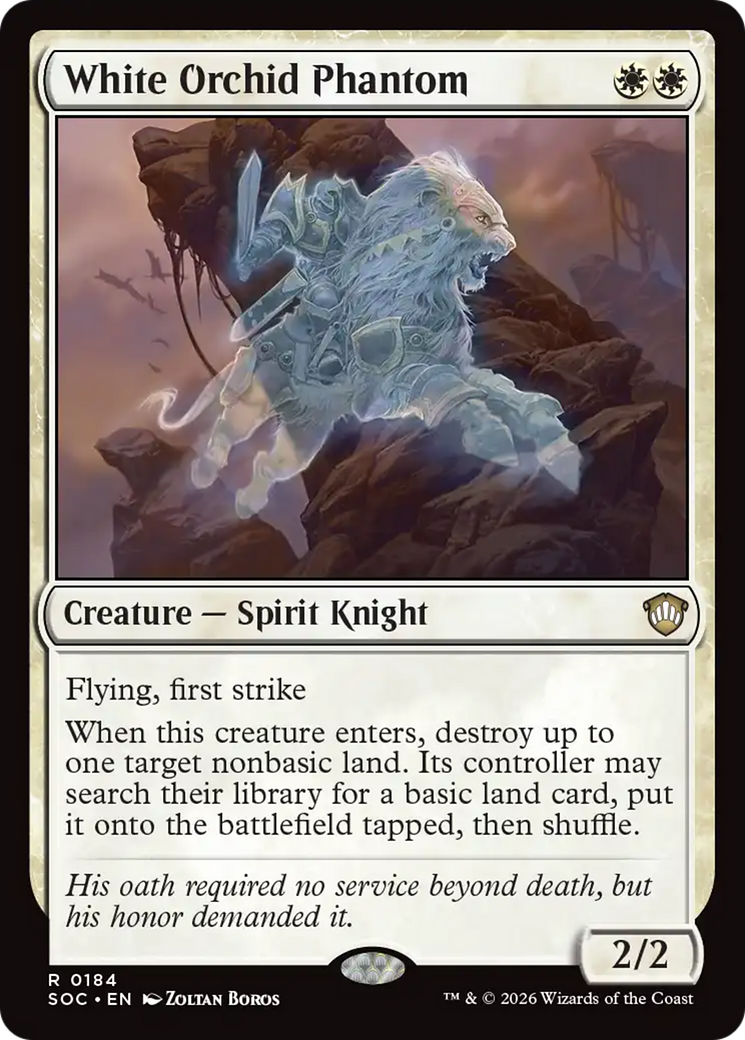 White Orchid Phantom [Secrets of Strixhaven Commander] | Game Master's Emporium (The New GME)
