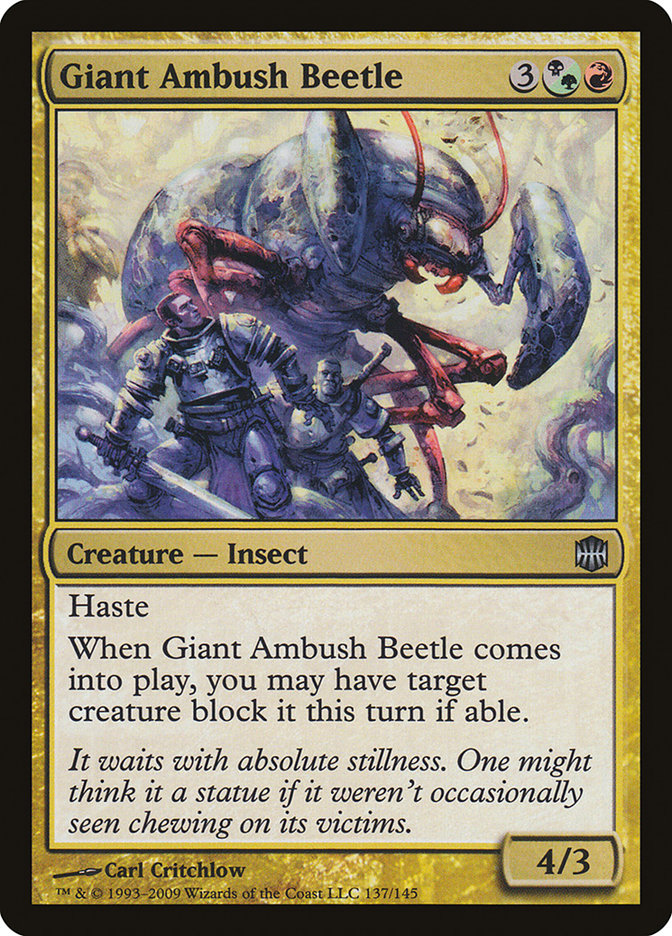 Giant Ambush Beetle [Alara Reborn] | Game Master's Emporium (The New GME)