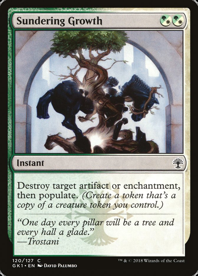Sundering Growth [Guilds of Ravnica Guild Kit] | Game Master's Emporium (The New GME)