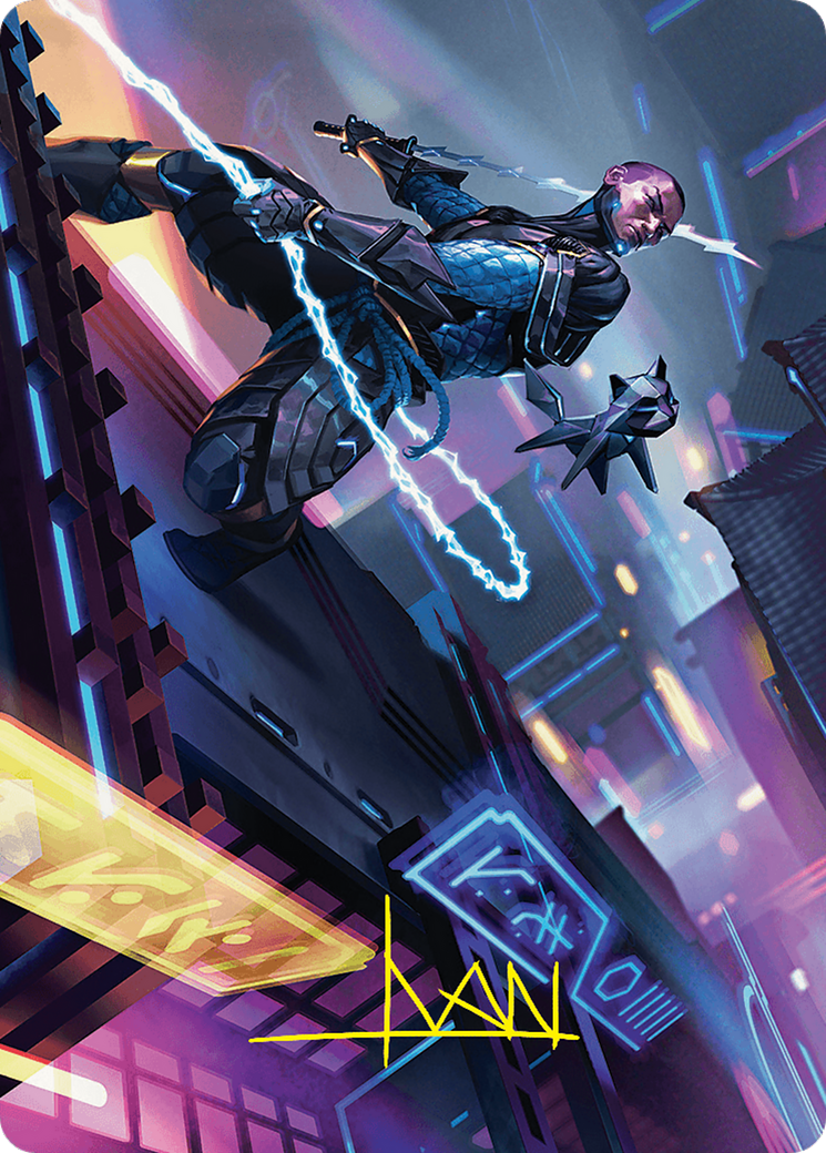 Kiora, the Rising Tide Art Card (30/54) (Gold-Stamped Signature) [Foundations Art Series] | Game Master's Emporium (The New GME)