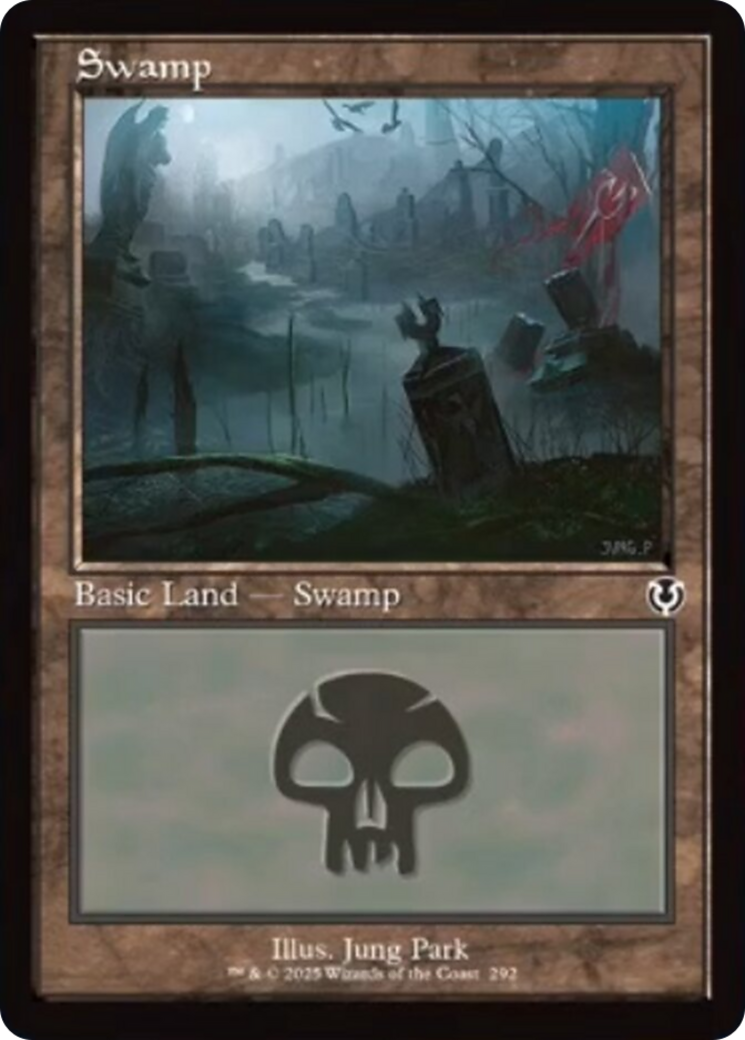 Swamp (292) (Retro Frame) [Innistrad Remastered] | Game Master's Emporium (The New GME)