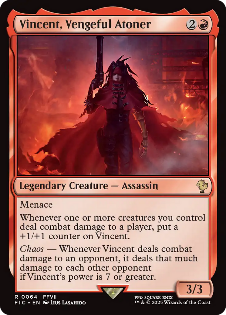 Vincent, Vengeful Atoner [FINAL FANTASY Commander] | Game Master's Emporium (The New GME)