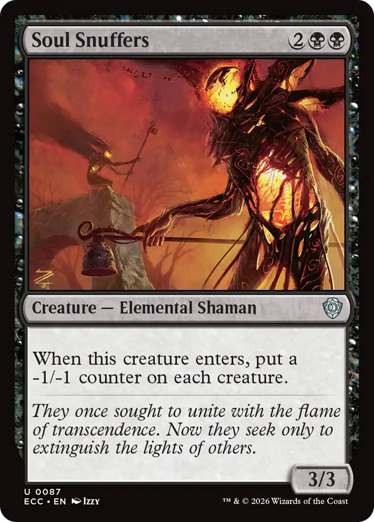Soul Snuffers [Lorwyn Eclipsed Commander] | Game Master's Emporium (The New GME)