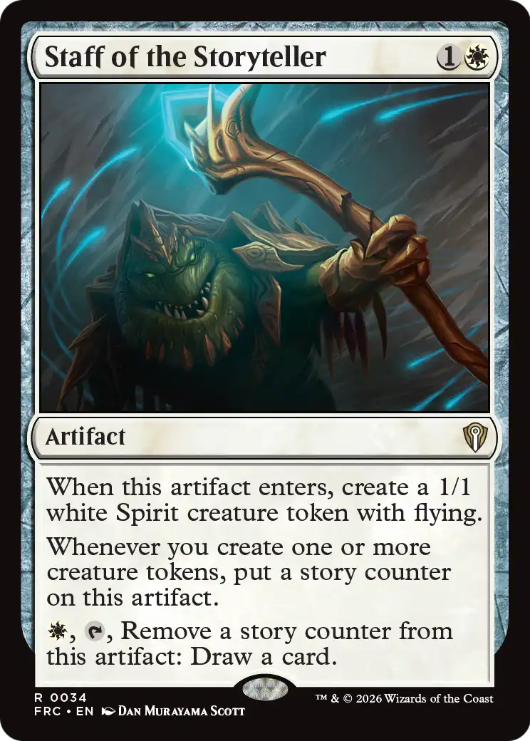 Staff of the Storyteller [Reality Fracture Commander] | Game Master's Emporium (The New GME)