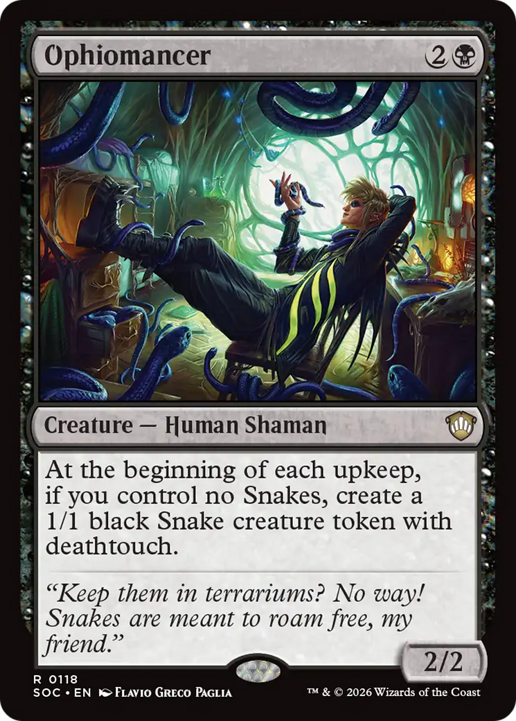 Ophiomancer [Secrets of Strixhaven Commander] | Game Master's Emporium (The New GME)